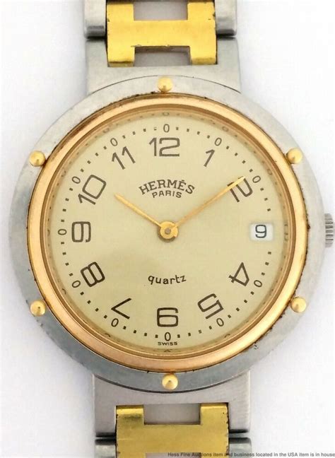 mens hermes watch|Hermes unisex watch.